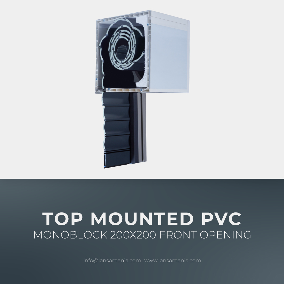 Top mounted PVC monoblock