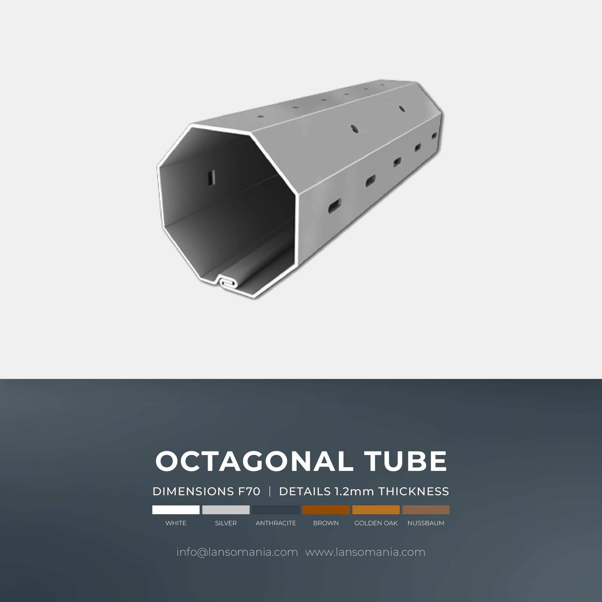 Octagonal Tube F70